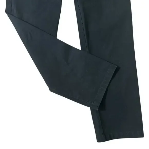 St. John Sport Black Straight Leg Jeans 8 - Picture 2 of 11